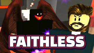 FAITHLESS - Full Roblox Horror Gameplay, Good Ending. I Try to Use the Gun on the Priest... 😅