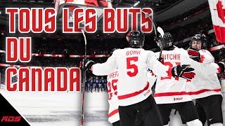 Tous les buts du Canada au Championnat mondial de hockey junior 2025