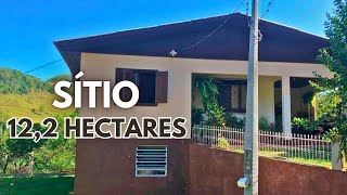 (VENDIDO) Sítio à venda casa em Santa Catarina galpão piscina natural pomar frutas e lavoura