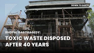 Bhopal Gas Tragedy: Waste from the Union Carbide factory site left for incineration