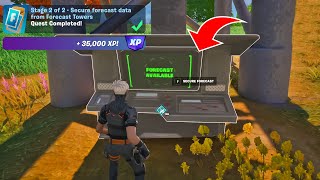 How to EASILY Secure forecast data from Forecast Towers in Fortnite