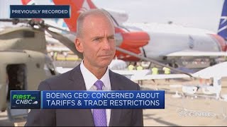 Boeing CEO: Concerned about tariffs and trade restrictions | Street Signs Europe