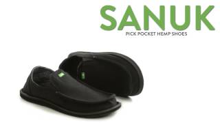 Sanuk Pick Pocket Hemp Shoes (For Men)