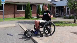 How does SmartDrive work with a wheelchair?