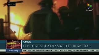 Chilean government decrees a state of emergency due to forest fires