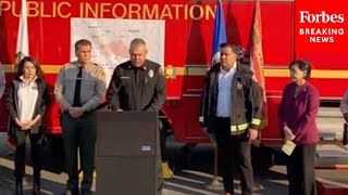 FULL BRIEFING: Los Angeles Officials Give Update On Eaton Wildfire | California Wildfires