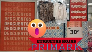 !!SUPER DESCUENTOS♥️ PRIMARK♥️!!ETIQUETAS ROJAS!!