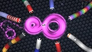 Slither io Immortal Snake Glitch Epic Troll With Big Snake In Slitherio!