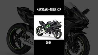 EVOLUTION KAWASAKI NINJA BIKE🧐( 1970-2024 ) #youtubeshorts #respectshorts #kawasakininja #shortfeed