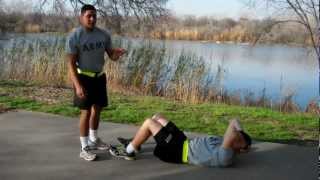 How to do an Army Situp