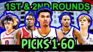 OFFICIAL 2023 NBA Mock Draft 4.0 [FULL 1ST & & 2ND ROUNDS!]