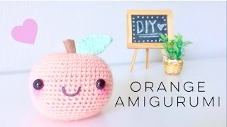 DIY Amigurumi Orange Fruit Crochet