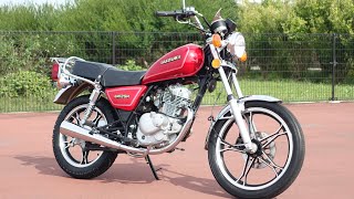 始動確認動画！スズキ★H30年式★美車 低走行 実走行 7485km★フルノーマル 5速 GN125H (LC6PCJG97K0003)★異音無し！2024/10/31Yahoo! 出品予定！