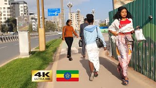 Wollo Sefer , 🇪🇹 Addis Ababa walking Tour 2024 , Ethiopia [4K]