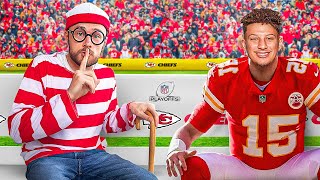 Playing Where's Waldo at the NFL Playoffs!