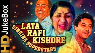 Lata Rafi Kishore - Singing Superstars | Classic Bollywood Evergreen Songs | Old Hindi Songs