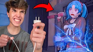 ELECTROCUTO A LA CANTANTE | Yandere Simulator - Parte 10