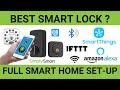 Best Bluetooth and Wi-Fi Smart Lock | SmartThings and Alexa Set-Up