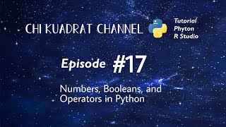 Tutorial Numbers, Booleans, dan Operator pada Python
