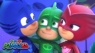 PJ Masks Song 🎵SAVE THE DAY 🎵Sing along with the PJ Masks! | HD | Superhero Cartoons for Kids