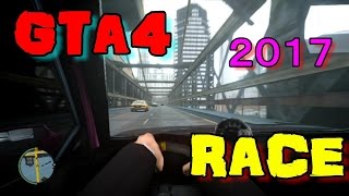 【GTA4：Online RACE 2017】［一人称視点MOD］兄弟でレース／[CRY ENB]グラフィックMOD／GTAオンライン／グランド セフト オート４