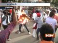 samajwadi party and bjp workers clash in uttar pradesh s allahabad