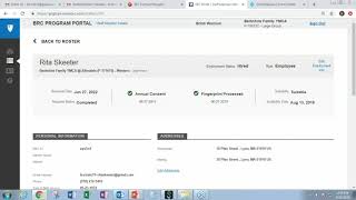 EEC Background Record Check Navigator - Program Portal: Training on BRC Resubmission