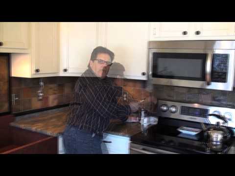 Cleaning Oil Stains on Natural Stone Slate on a Backsplash Cleaning Oil Stains on Natural Stone Slate on a Backsplash