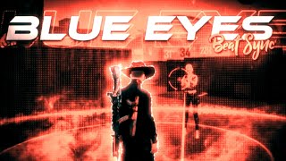 BLUE EYES 3D MONTAGE || free fire best edited beat sync montage by ONE FLAG ARMY