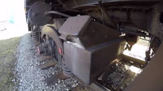 [GoPro] Тележка тепловоза ТГМ4 1 / TGM4 locomotive bogie 1