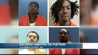 4 Columbia Co. inmates on the run