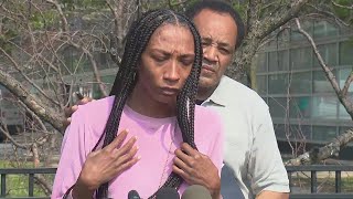 Chicago mom brought to tears speaking about son wounded in mass shooting on Near North Side