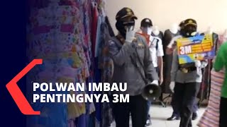 Polwan Ikut Bina Masyarakat Pentingnya 3M