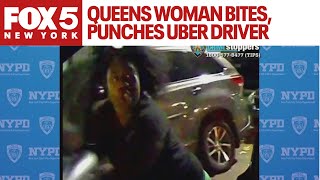 Queens woman bites, punches Uber driver, then steals vehicle before crashing