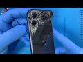 TRUCKED IN THE CAR DOOR! MOTORCYCLE PASSED THROUGH! iPhone 11 Screen Replacement