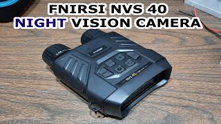 Night vision camera review - FNIRSi NVS 40