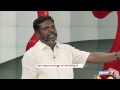 thirumavalavan explains to anbumani s charges kelvi neram news7 tamil