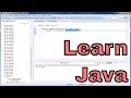 Lesson 7 - Mastering Java - Creating And Using Strings