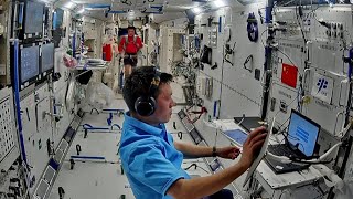 Shenzhou-18 crew conducts scientific experiments in space
