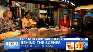 Behind the Scenes at GMA