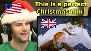 American Reacts to The Snowman | British Christmas Film