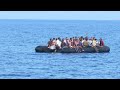 Dozens of migrants rescued in Mediterranean