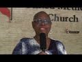 A message from ZWAC Church and Society Chairperson