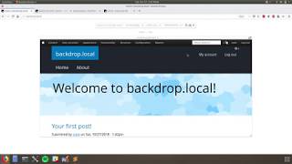 The Drupal Fork: Backdrop CMS (live demo)