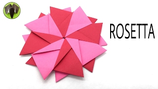 ROSETTA by Cristina Bonnet - Modular Origami Tutorial by Paper Folds