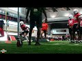 Defensive Backs in Spring Drills  New Additions Mishael Powell & Zaquan Patterson
