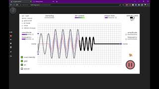 Wave Interference, reflection in 1D - tutorial