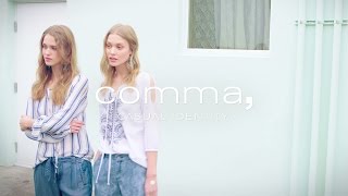 comma casual identity Summer Campaign 2017 in LA