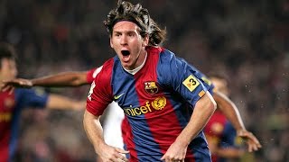 A 19 year old Leo Messi scores a hat-trick in El Clásico!