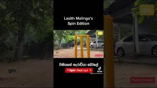 How To Bowl Malinga Legspin - වනියාගේ ගැරඬිය  #srilankacricket #cricket #cricketlover #ipl #icc #4u